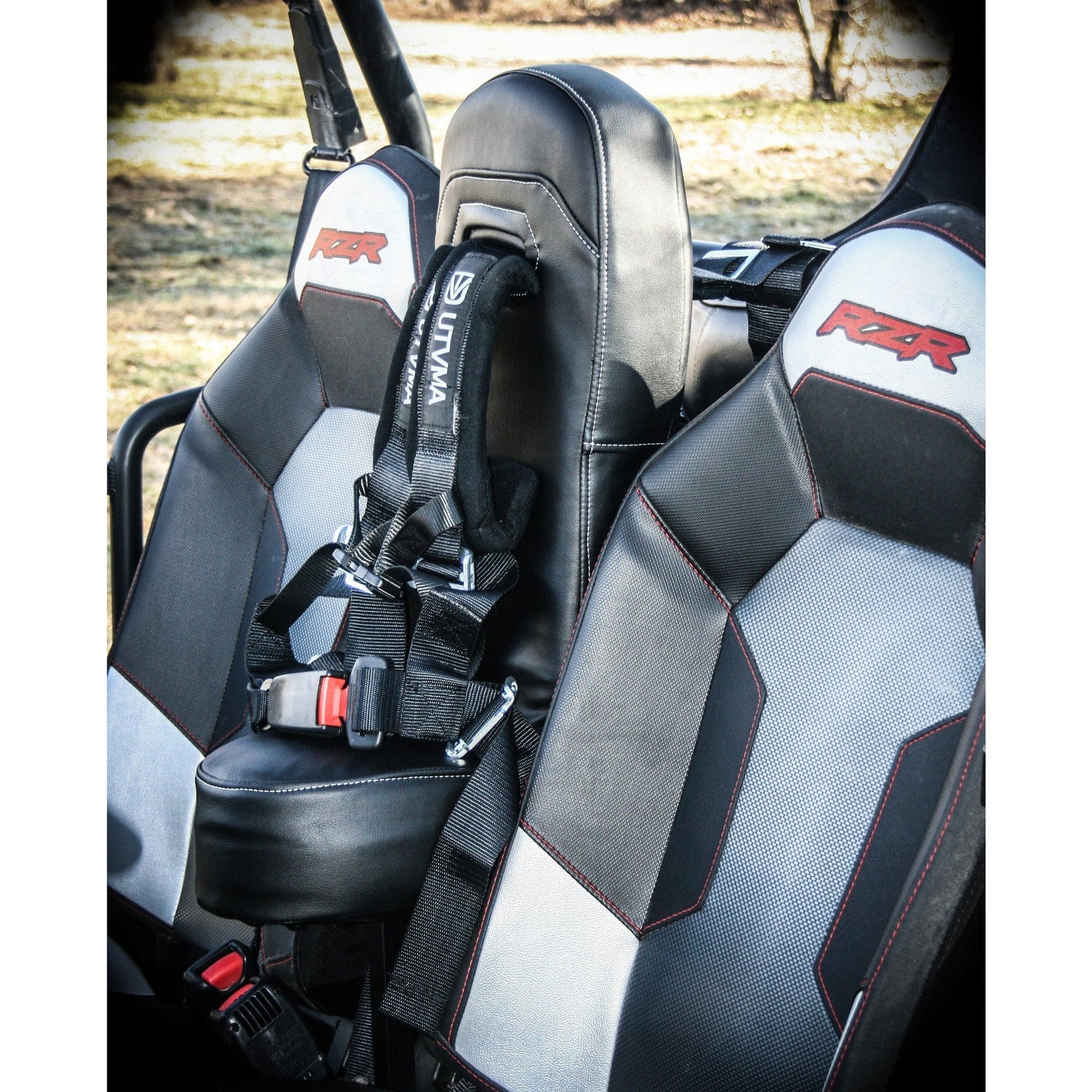 Safety booster seat for Can-Am Polaris Yamaha RZR X3 YXZ Honda Talon