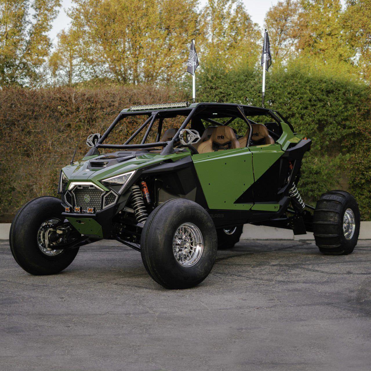 Polaris RZR Pro R 4 Raw Fastback Shorty Cage