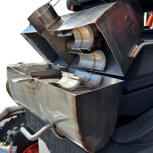 Polaris RZR Pro R Chambered 3" Exhaust