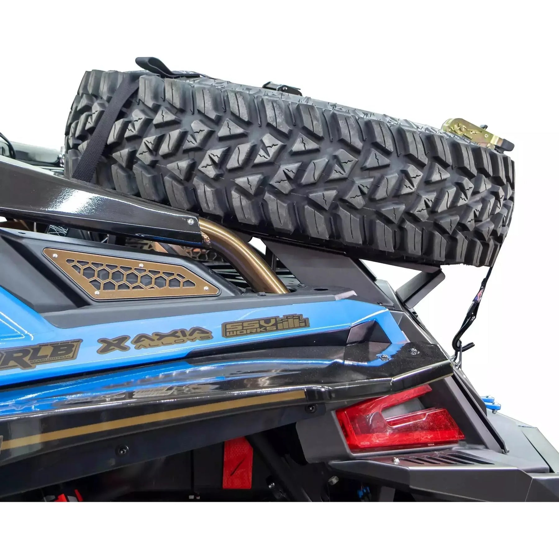 Polaris RZR Pro R Oversized Tire Carrier Rack