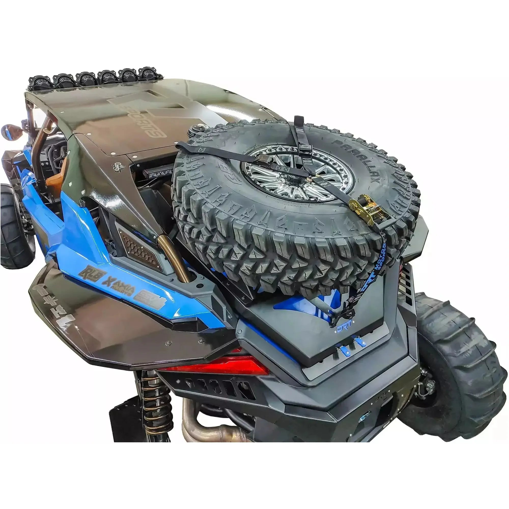 Polaris RZR Pro R Oversized Tire Carrier Rack