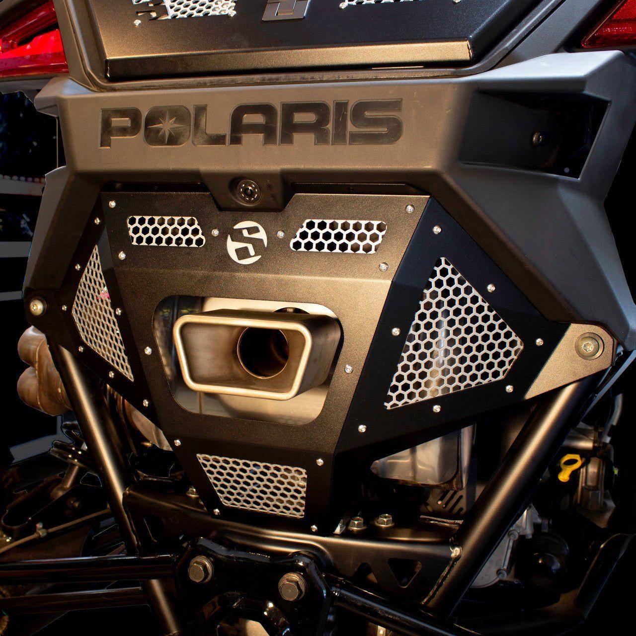 Polaris RZR Pro R Rear Exhaust Cover