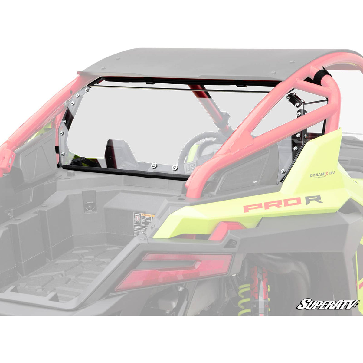 RZR XP1000 Cab Back / Dust Stopper (polycarbonate)