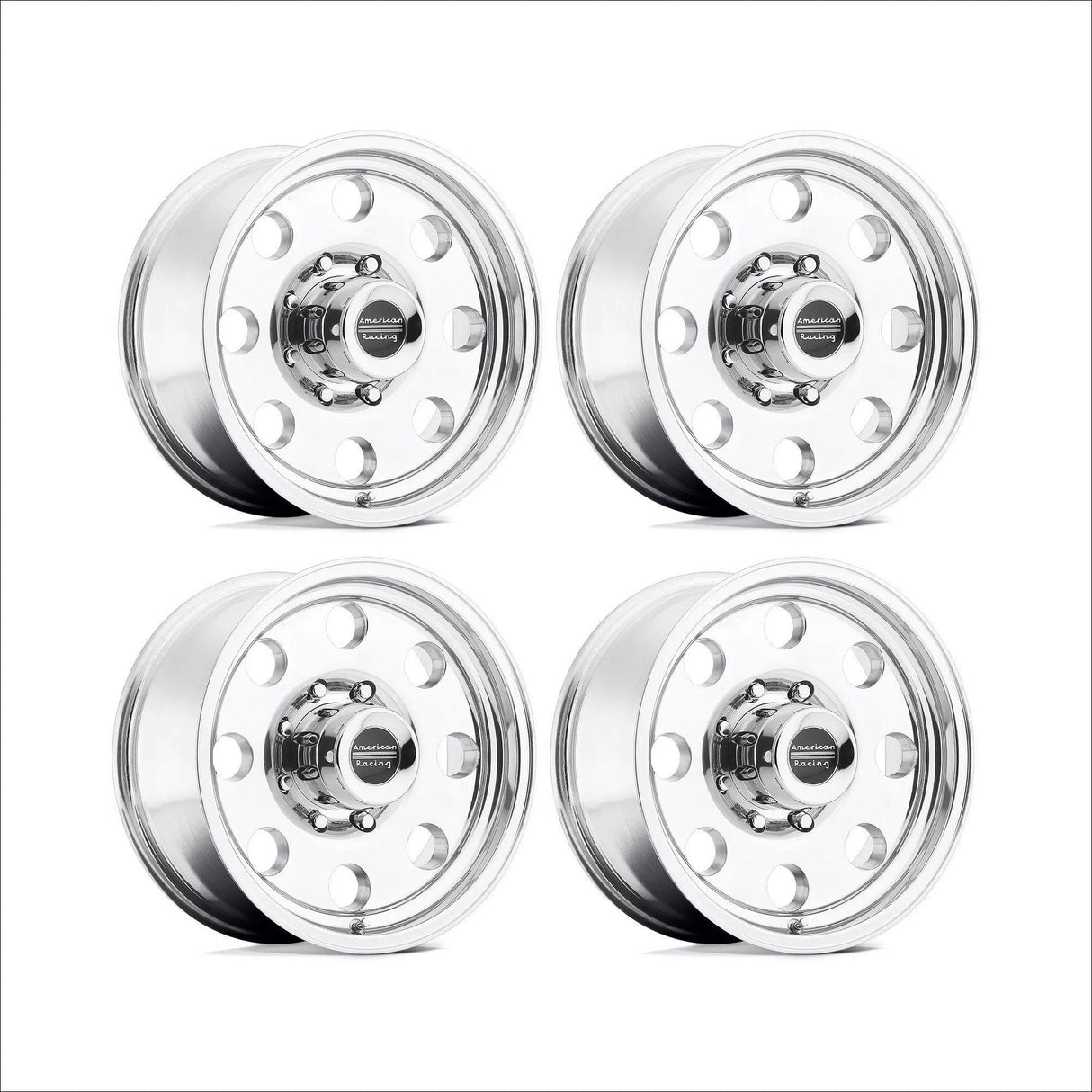 Polaris RZR Pro R / Turbo R Baja Wheel Set (Polished)