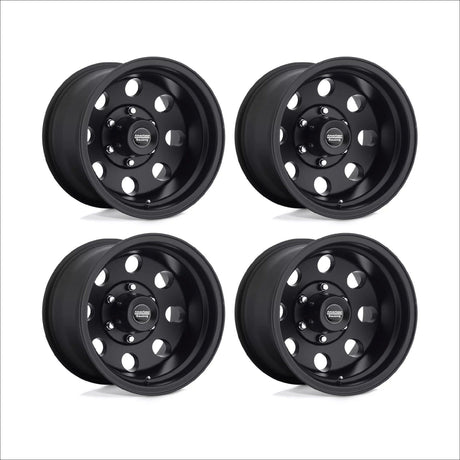 Polaris RZR Pro R / Turbo R Baja Wheel Set (Satin Black)