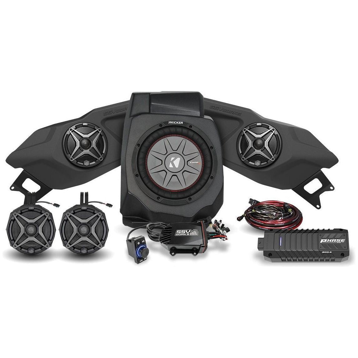 Polaris RZR Pro / Turbo R 5-Speaker Audio System