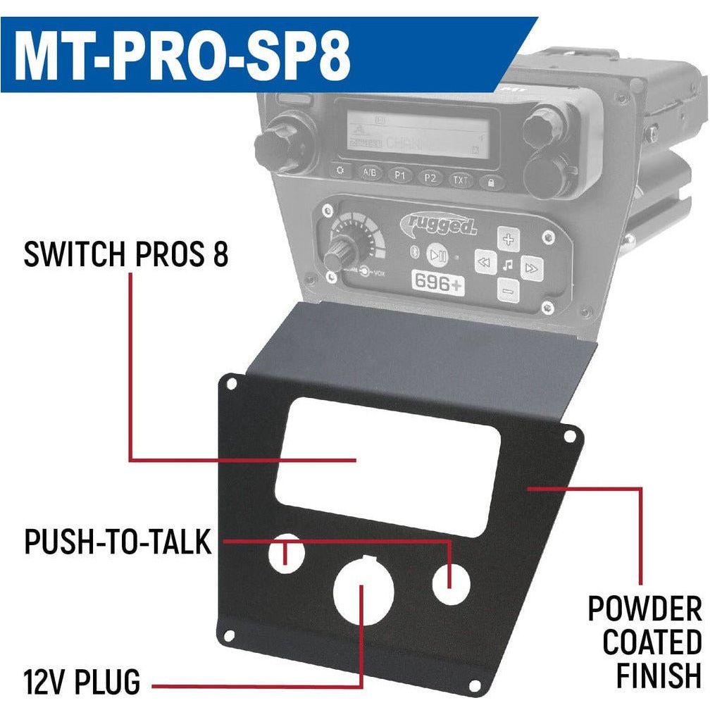 Polaris RZR Pro / Turbo R Lower Accessory Panel