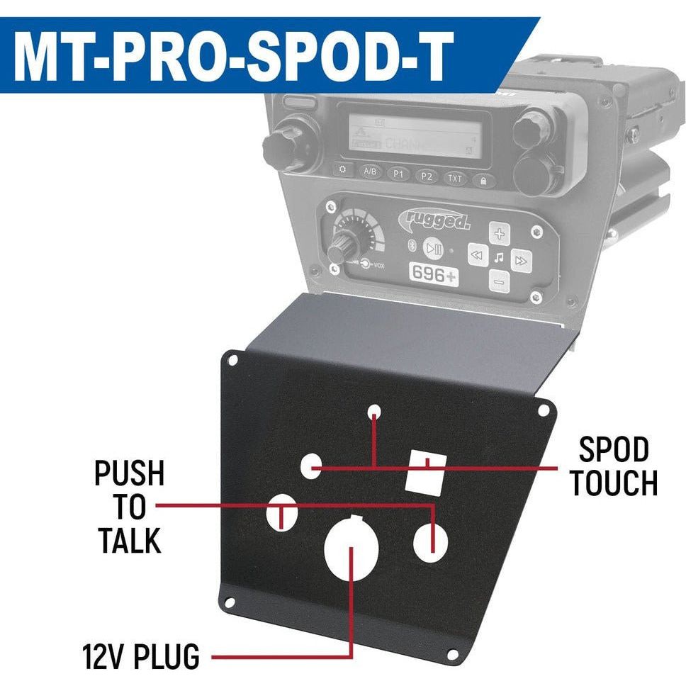 Polaris RZR Pro / Turbo R Lower Accessory Panel