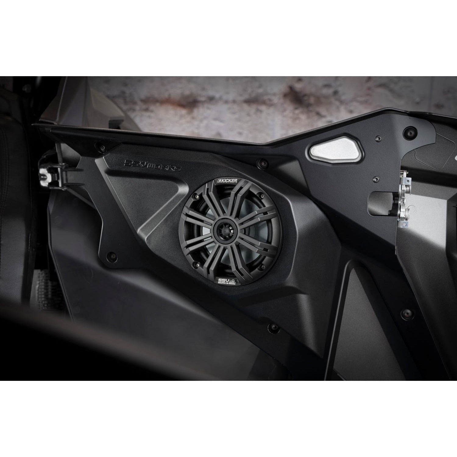 Polaris RZR Pro / Turbo R Rear Door Speaker Pods