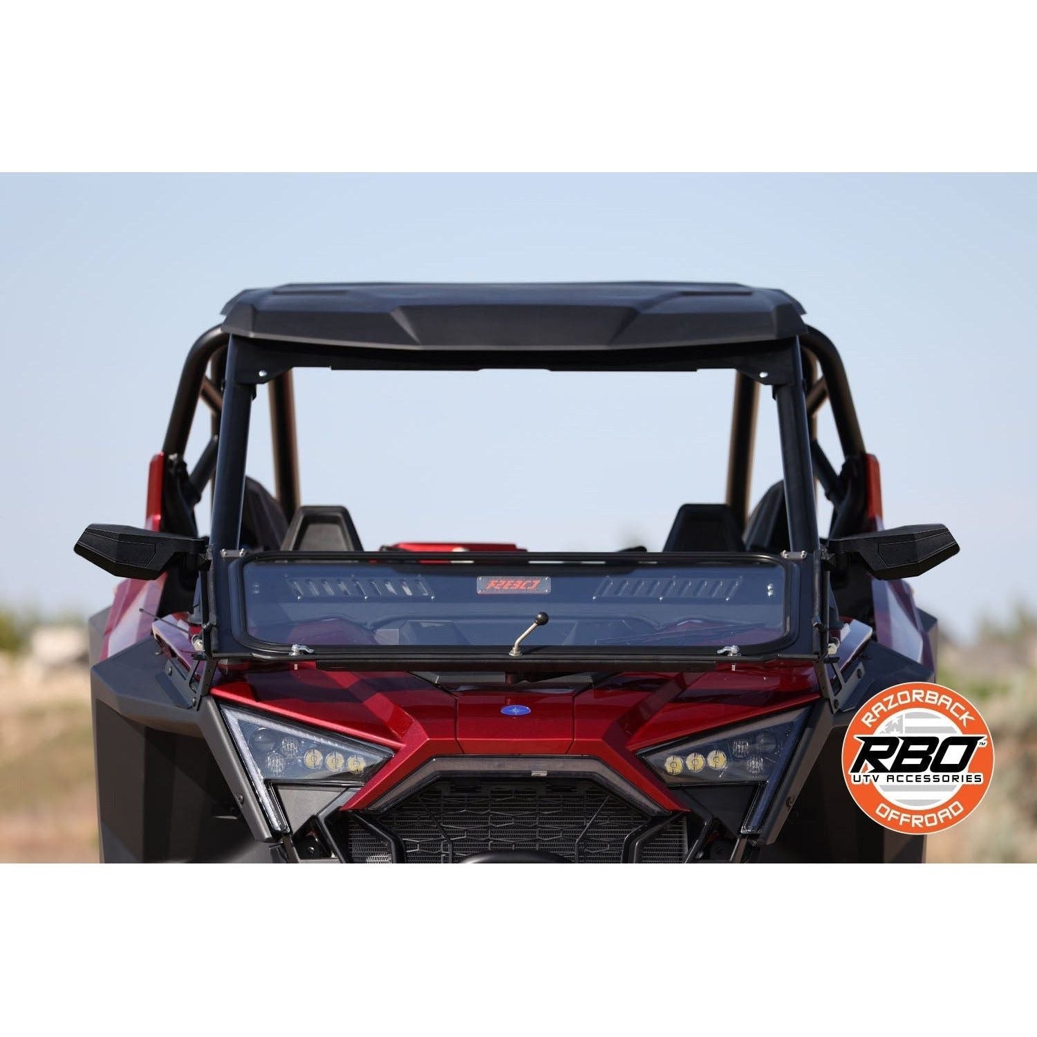 Polaris RZR Pro XP Front Folding Windshield