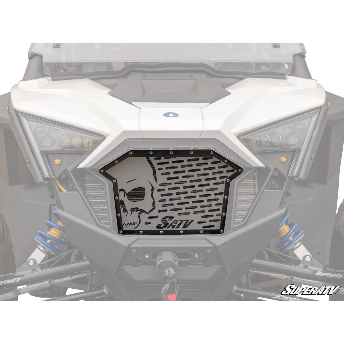 Polaris RZR Pro XP / Turbo R Skull Style Front Grille Insert