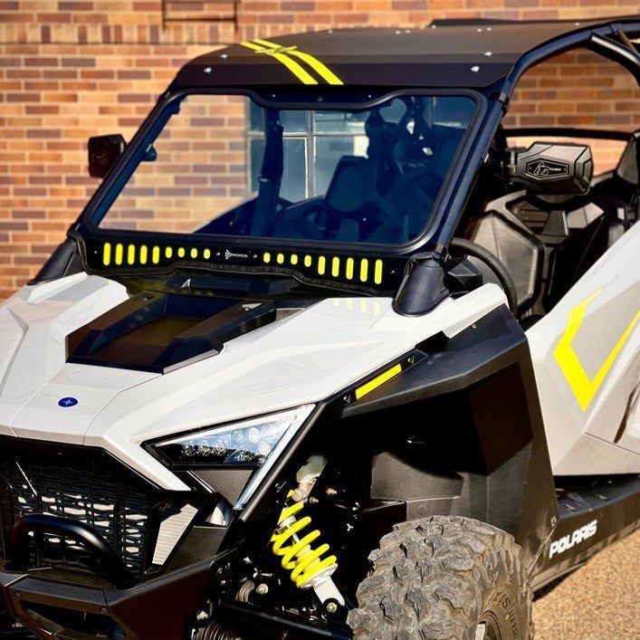 Polaris RZR Pro XP / Turbo R Vented Glass Front Windshield