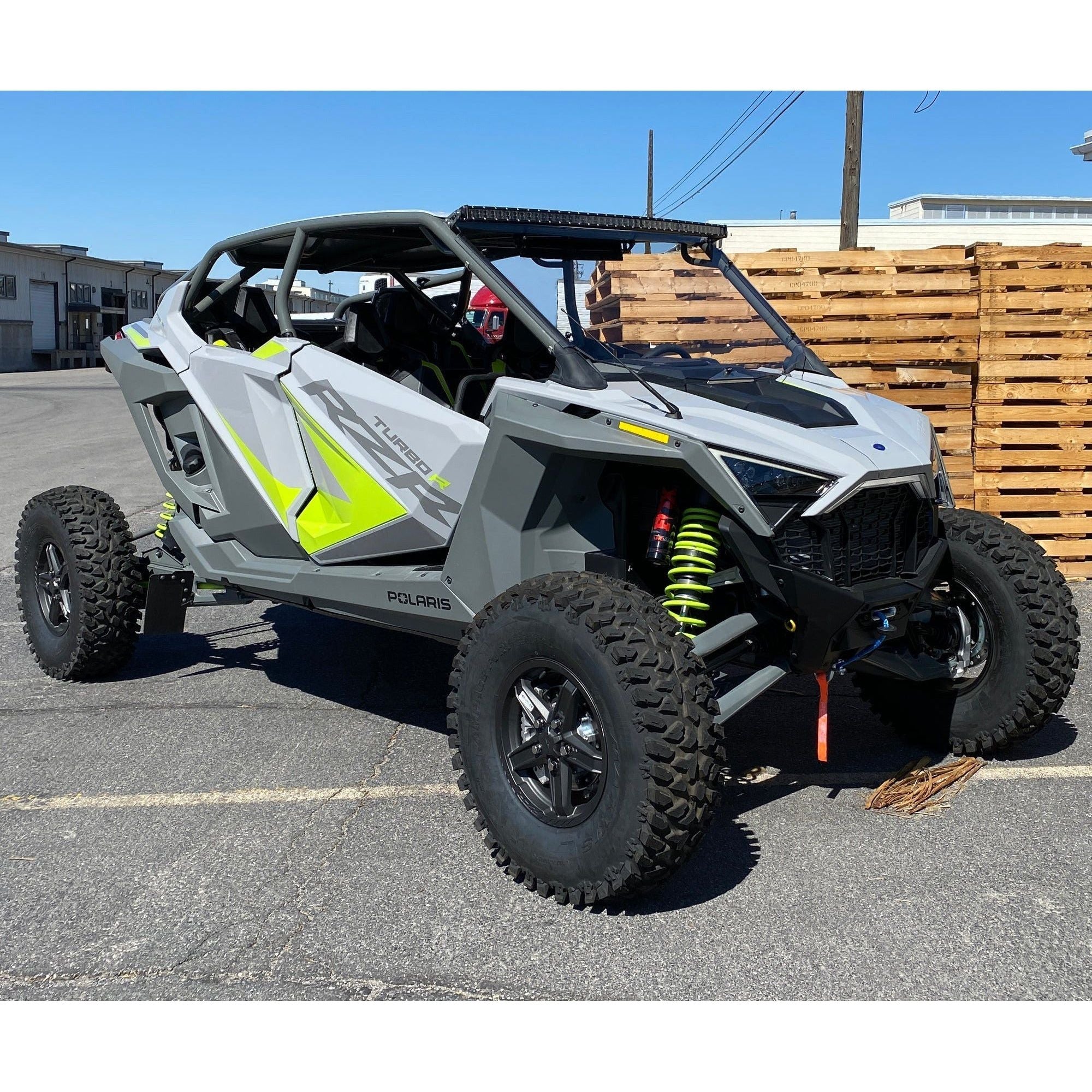 Polaris RZR Turbo R 4 Raw Trucker Cage