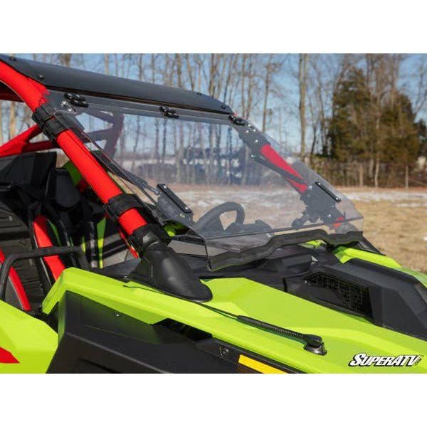 Polaris RZR Turbo R Scratch Resistant Flip Windshield