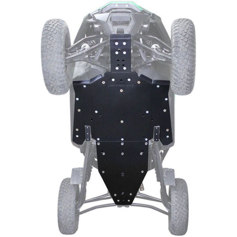 Polaris RZR Turbo R UHMW Skid Plate