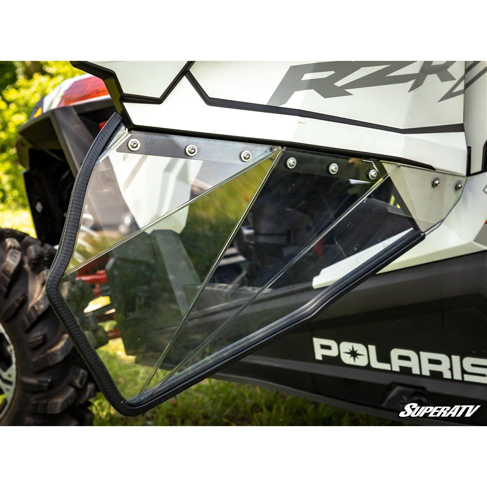 Polaris RZR Turbo S Clear Lower Doors | SuperATV