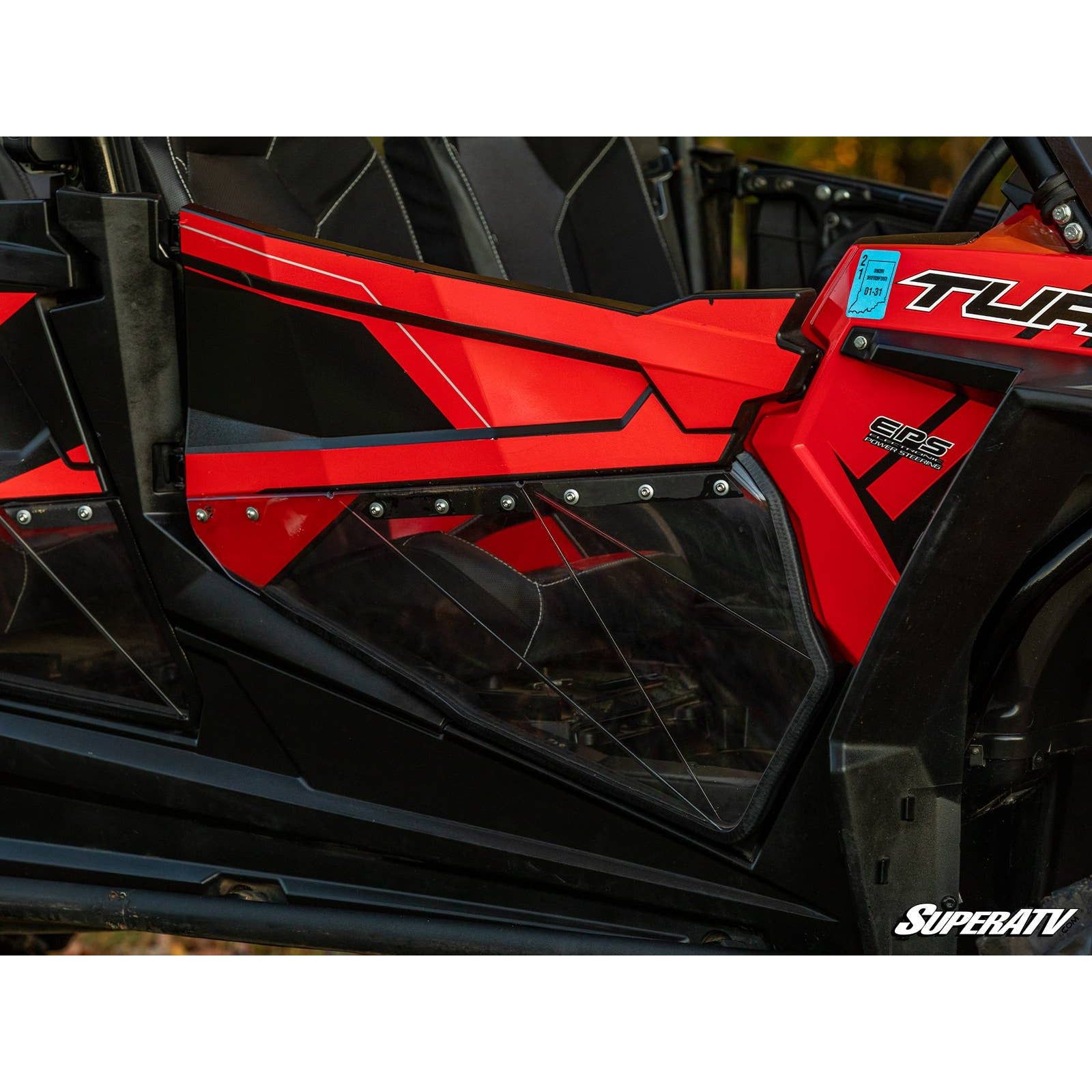 Polaris RZR Turbo S Clear Lower Doors | SuperATV