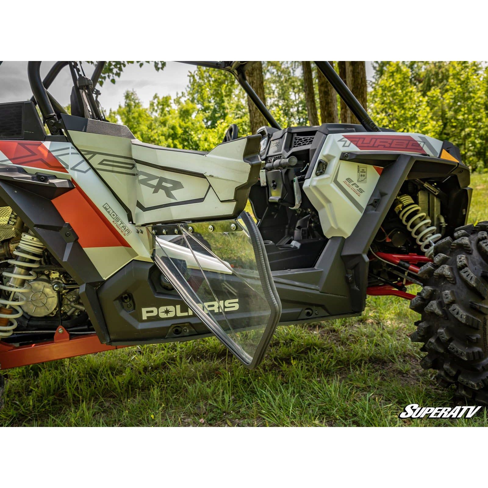 Polaris RZR Turbo S Clear Lower Doors | SuperATV