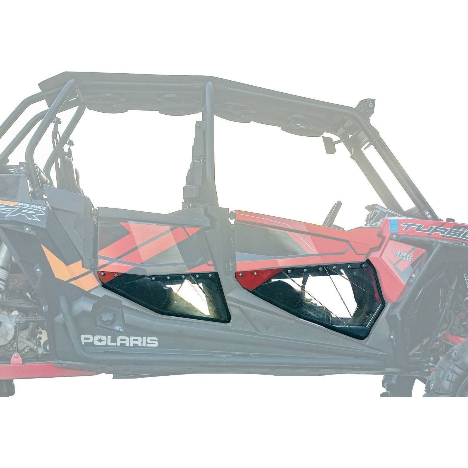 Polaris RZR Turbo S Clear Lower Doors | SuperATV