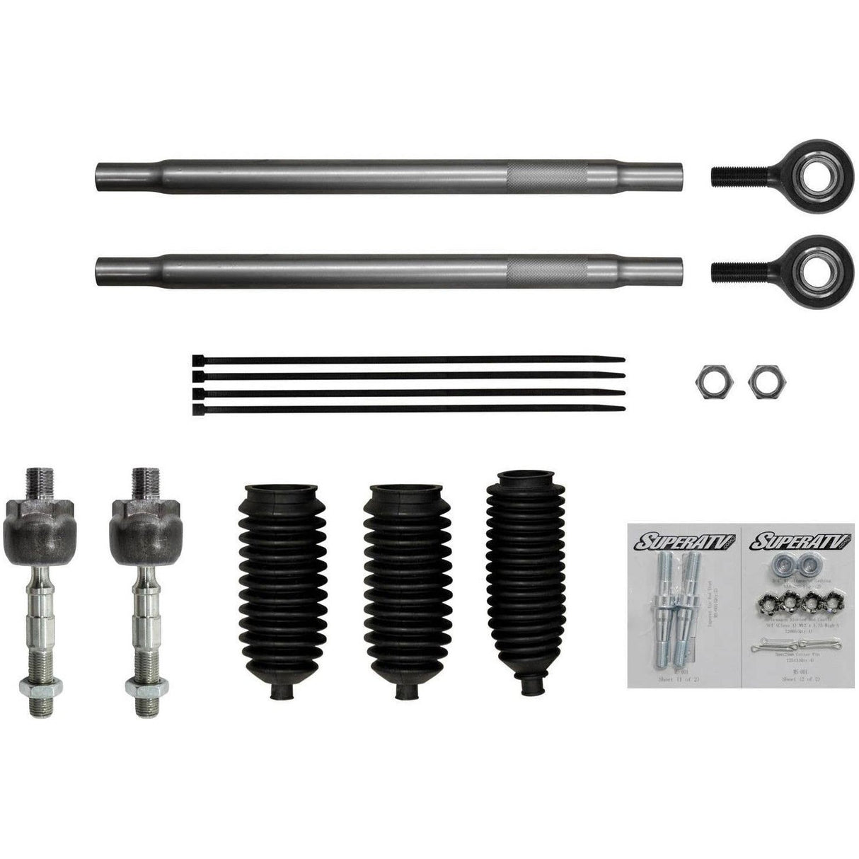 Polaris RZR Turbo S Heavy Duty Tie Rod Kit | SuperATV