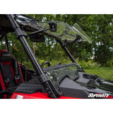 Polaris RZR Turbo S Scratch Resistant Flip Windshield | SuperATV