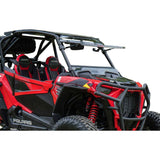 Polaris RZR Turbo S Scratch Resistant Flip Windshield | SuperATV