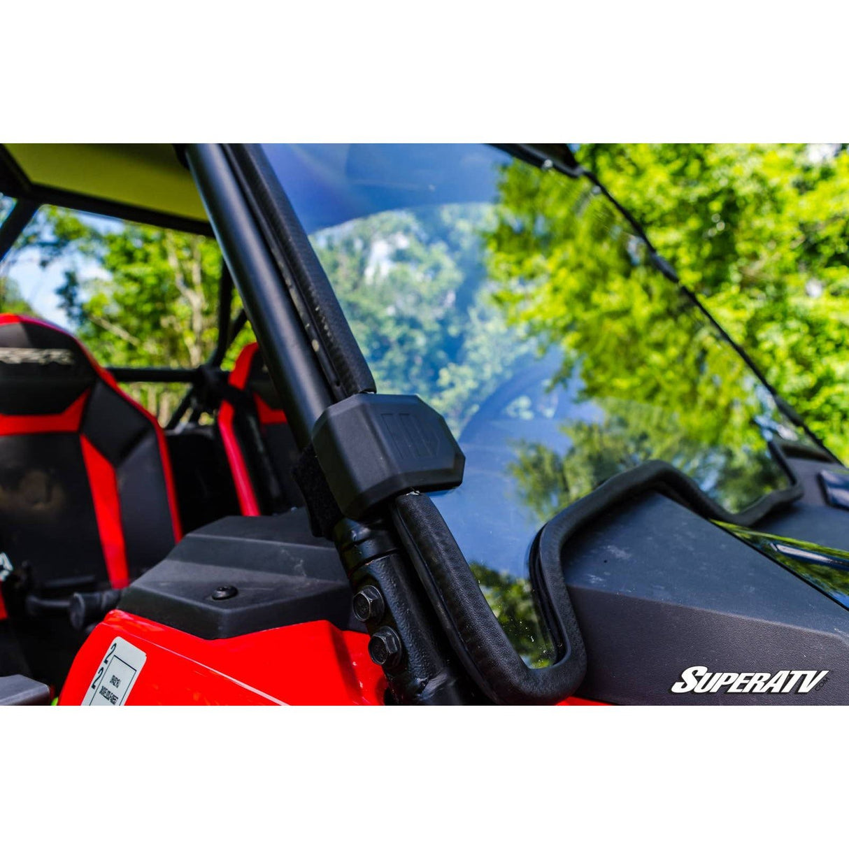 Polaris RZR Turbo S Scratch Resistant Full Windshield | SuperATV