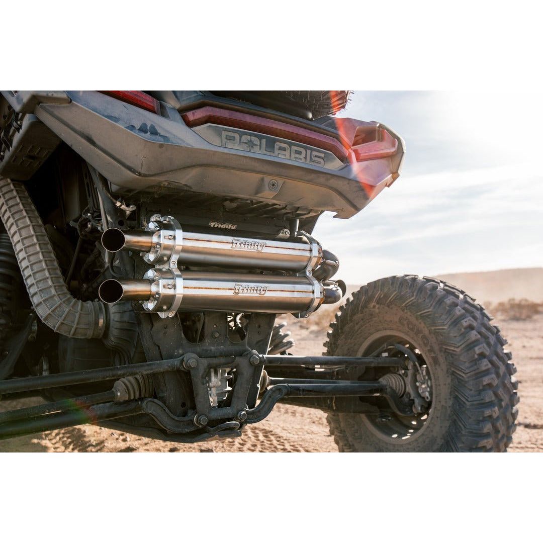 Polaris RZR Turbo Stainless Steel Full Exhaust