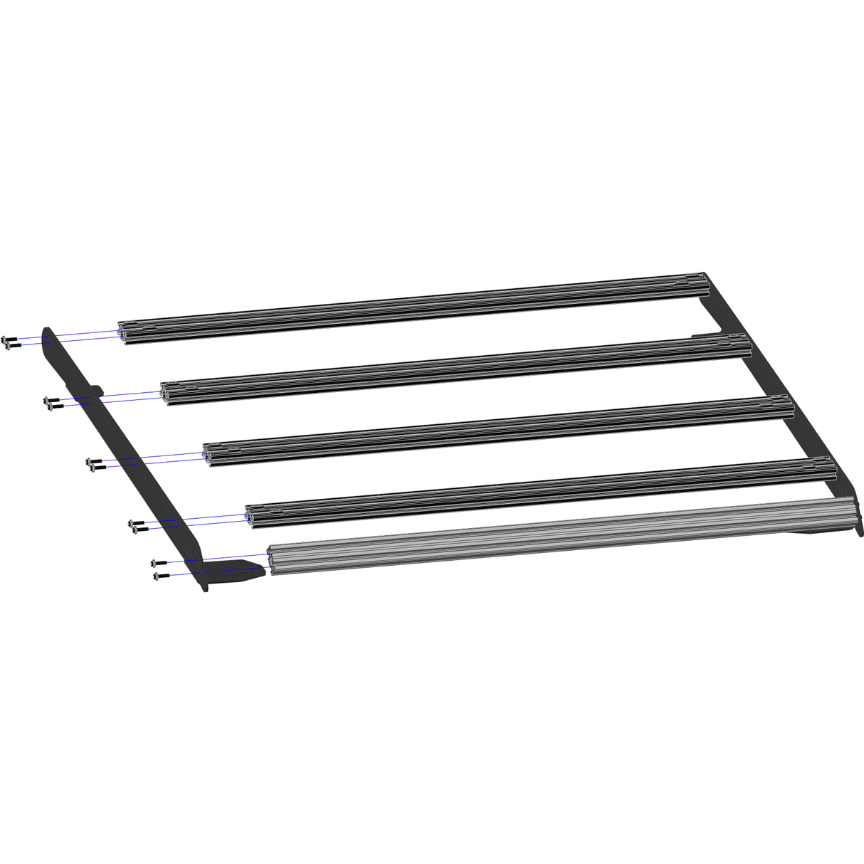 Prinsu Kawasaki Teryx KRX (No Roof) Roof Rack