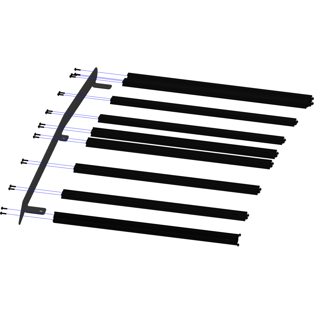 Prinsu Polaris RZR 4 Seat Full Roof Rack