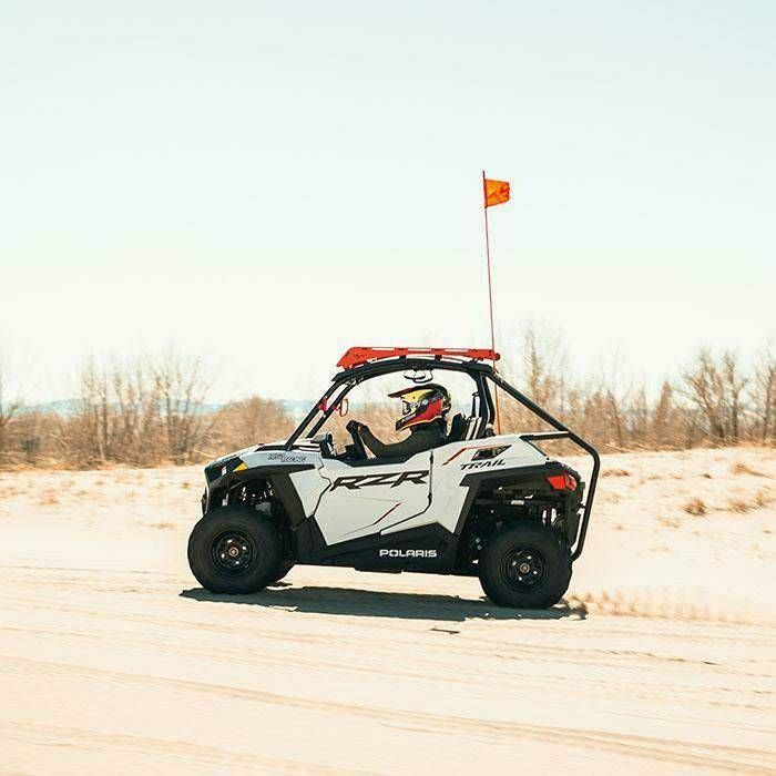 Prinsu Polaris RZR Trail (Plastic Roof) Roof Rack