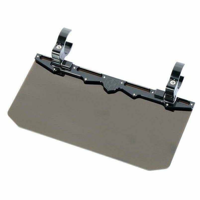 Pro Armor 12" Tinted Aluminum Visor with 1.75" Clamps