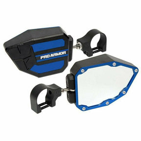 Pro Armor Side View Mirrors 2" Clamp
