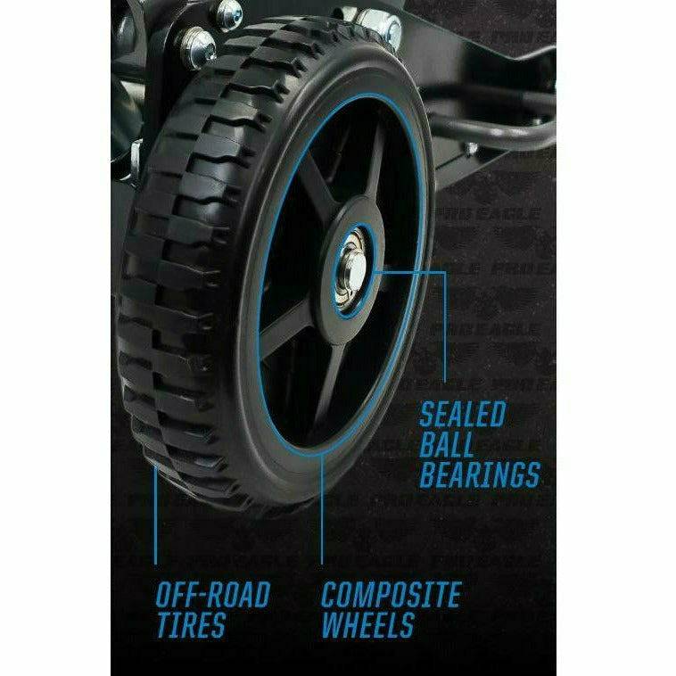 Pro Eagle The Beast 2 Ton Big Wheel Off Road Jack - Kombustion Motorsports