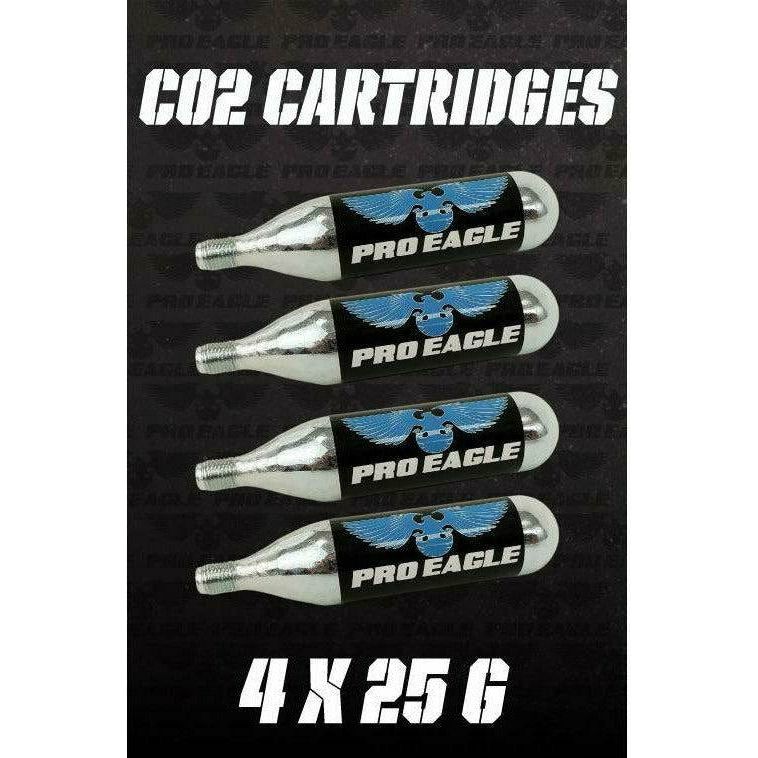 25G CO2 Cartridges for Phoenix Air Jack (4 Pack) | Pro Eagle