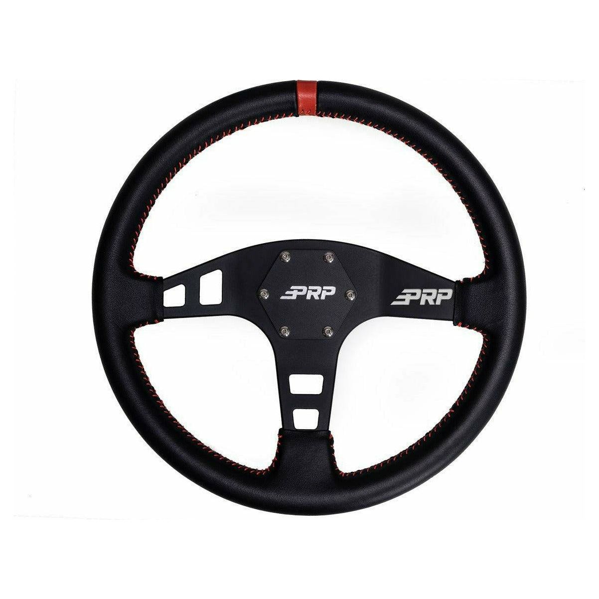 Flat Steering Wheel (Leather) | PRP