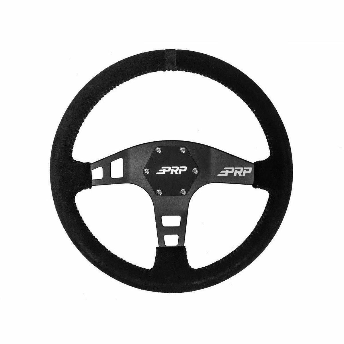 PRP Flat Steering Wheel (Suede)