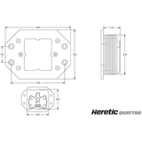 Quattro Flush Mount LED Light Pod