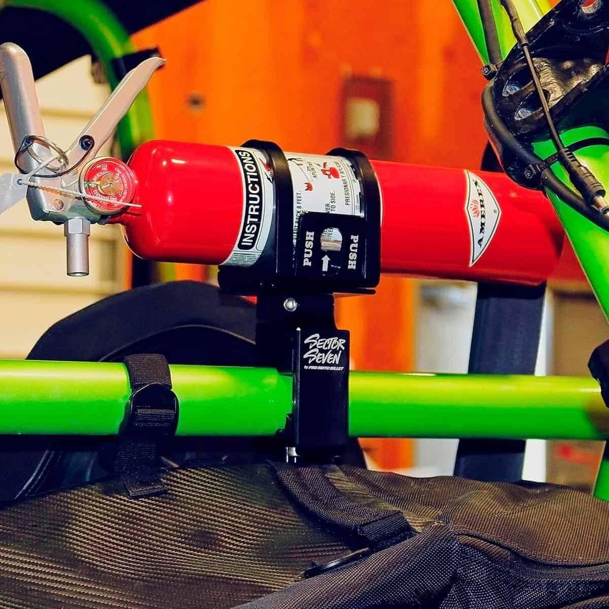 Quick Release Fire Extinguisher Mount | Sector Seven