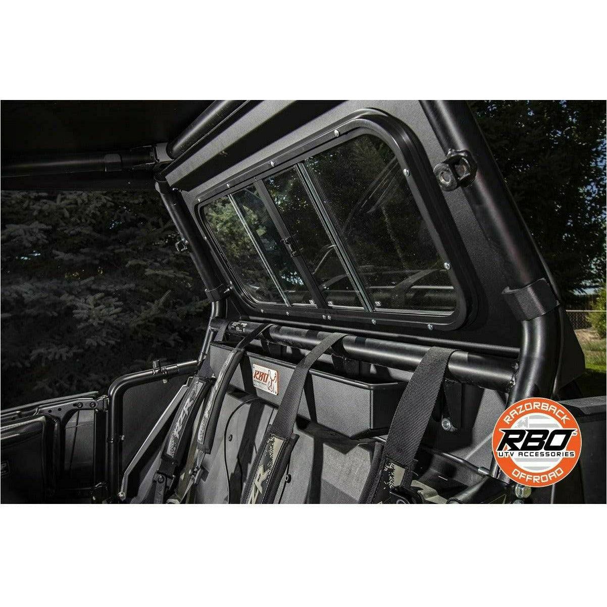 Razorback Offroad Polaris RZR XP 1000/Turbo Rear Sliding Windshield