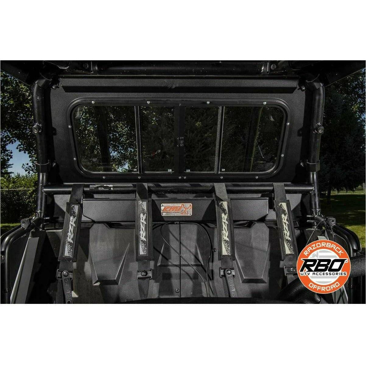 Razorback Offroad Polaris RZR XP 1000/Turbo Rear Sliding Windshield