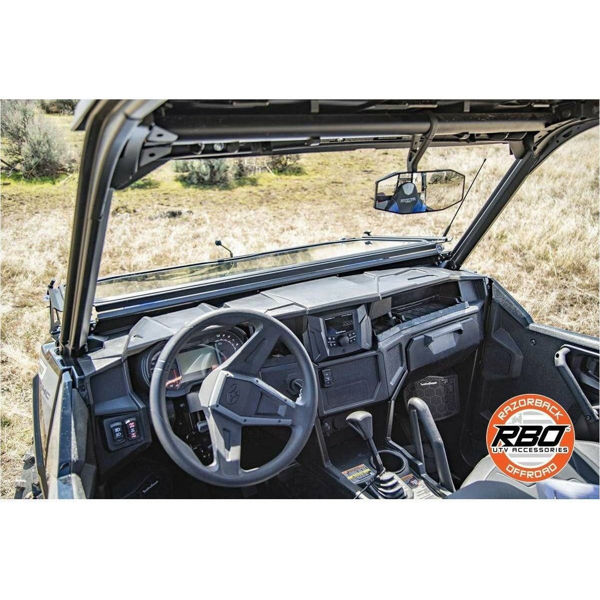 Razorback Offroad Polaris General Folding Front Windshield