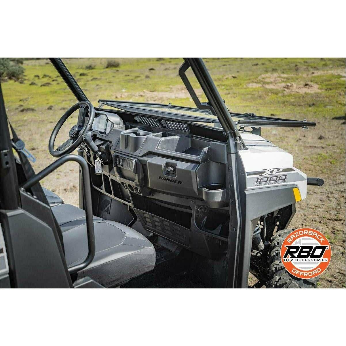 Razorback Offroad Polaris Ranger (2019+) Glass Folding Windshield