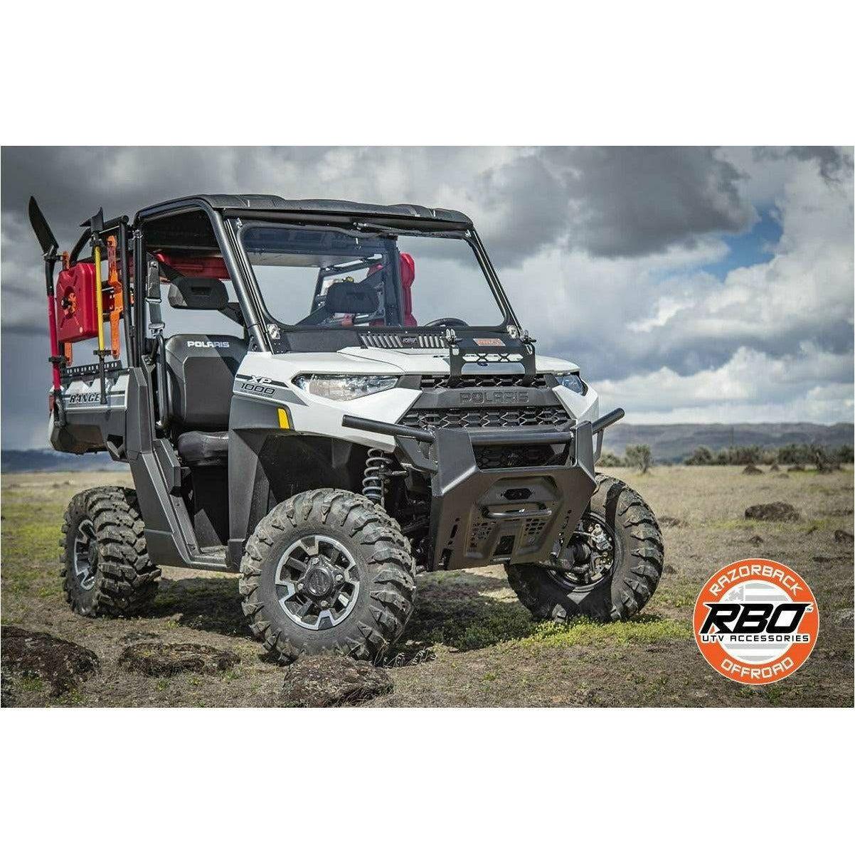 Razorback Offroad Polaris Ranger (2019+) Glass Folding Windshield