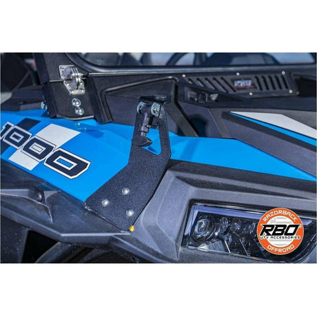 Razorback Offroad Polaris RZR (2019+) Vented Front Folding Windshield with Wiper