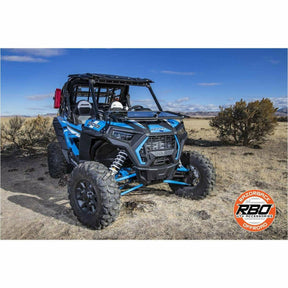 Razorback Offroad Polaris RZR (2019+) Vented Front Folding Windshield with Wiper