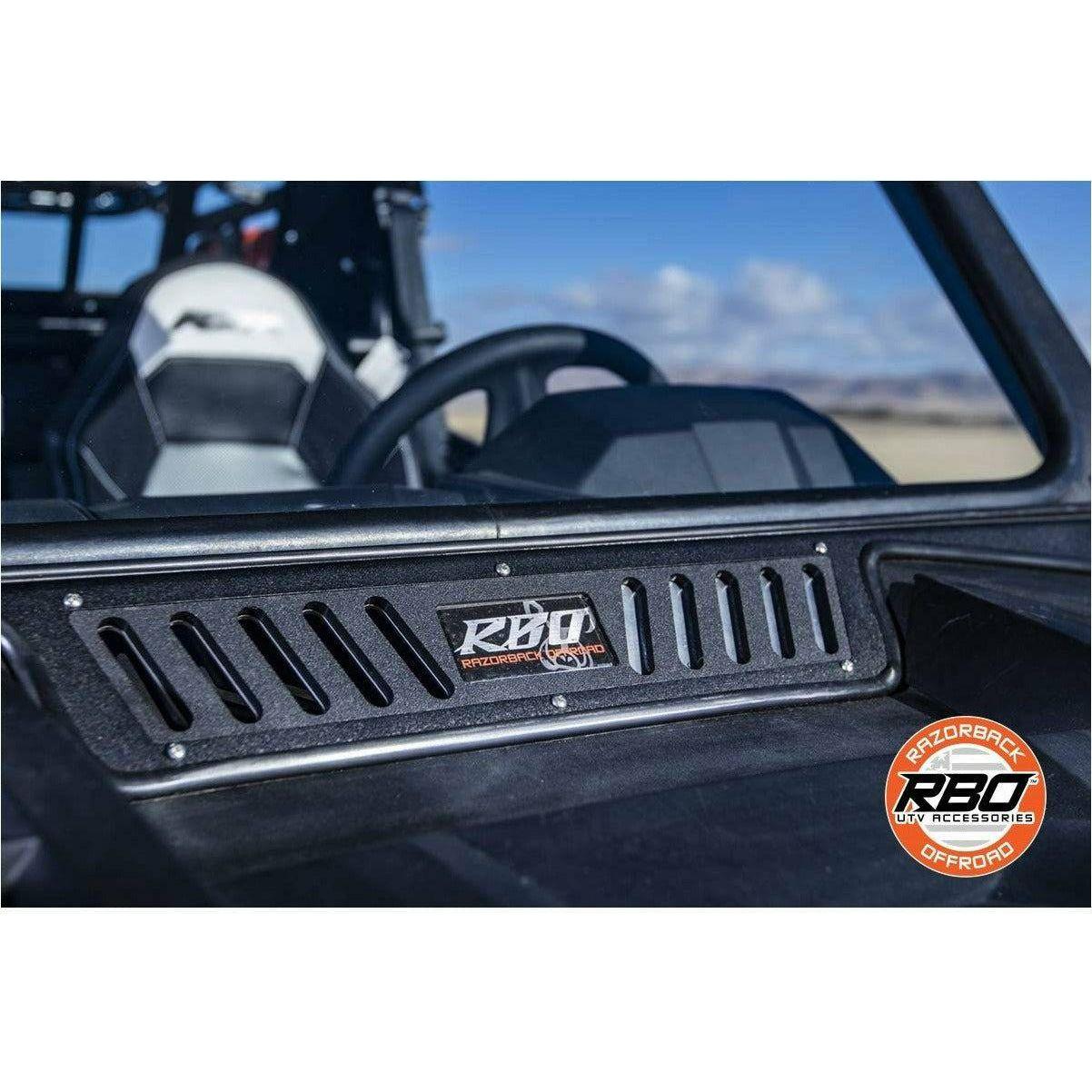 Razorback Offroad Polaris RZR (2019+) Vented Front Folding Windshield with Wiper