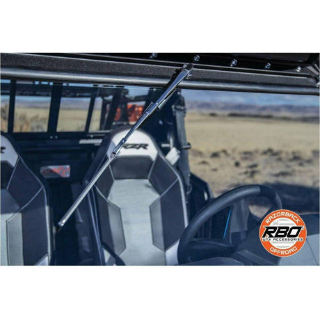 Razorback Offroad Polaris RZR (2019+) Vented Front Folding Windshield with Wiper