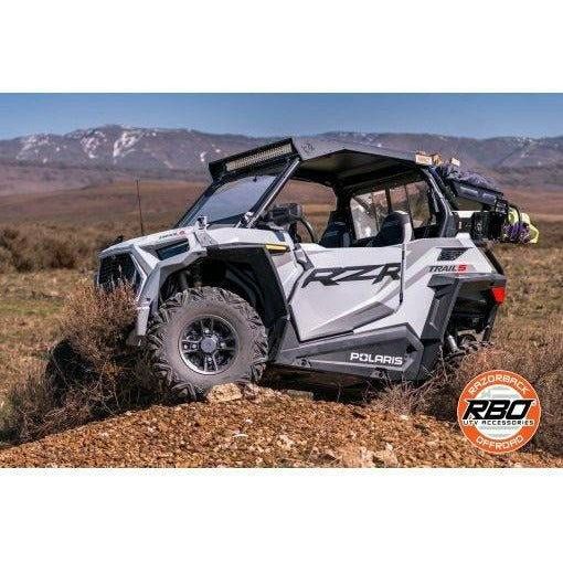 Razorback Offroad Polaris RZR Trail Windshield & Roof Baja Package