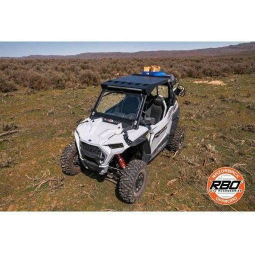 Razorback Offroad Polaris RZR Trail Windshield & Roof Baja Package